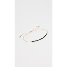 Load image into Gallery viewer, Natasha Gemstone Bracelet - Emerald
