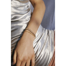 Load image into Gallery viewer, Pierre Gemstone Stretch Bracelet - Pyrite
